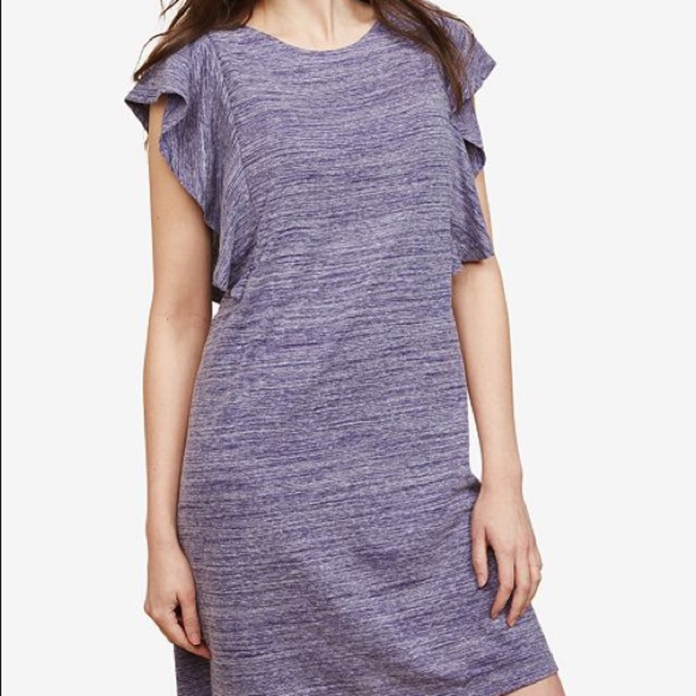 Motherhood Flutter Nursing Dress